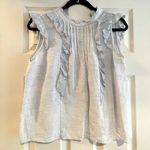 Zara ruffle top